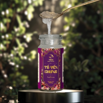 Yến chưng tươi vị Saffron